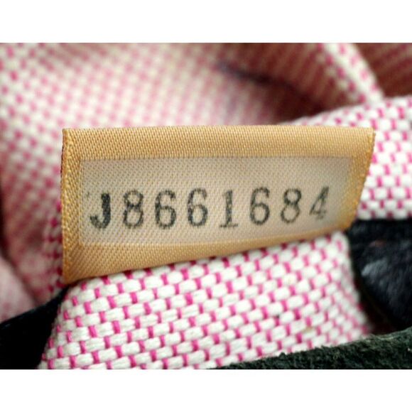 DOONEY & BOURKE GRAY DB CANVAS BLACK REAL LEATHER TRIM SHOULDER BAG TOTE HANDBAG - Picture 9 of 16